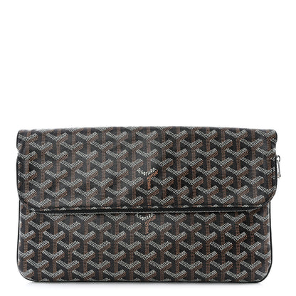 Goyard Goyardine Sainte Marie Soft Clutch Black 1 of 9