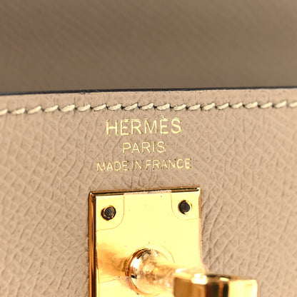 Hermes Epsom Kelly Sellier 25 Trench 6 of 11