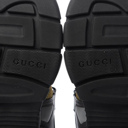 Gucci X SEGA Nappa Mesh Mens Aguru Sandals 9.5 Loess Black 7 of 9