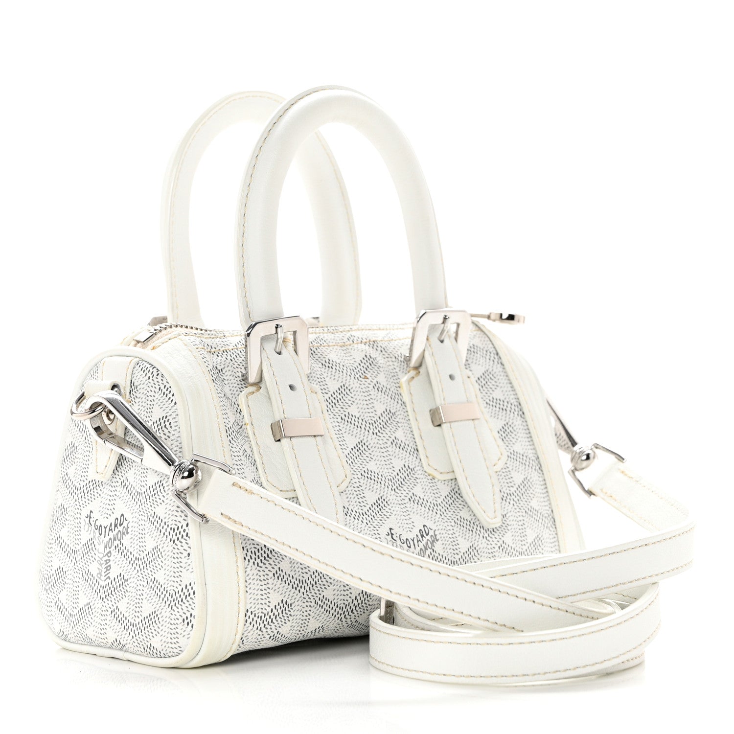 Goyard Goyardine Croisiere Mini White 3 of 9