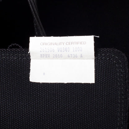 Bottega Veneta Nappa Intrecciato Canvas Fringe Maltinto Tote Nero Black 6 of 9