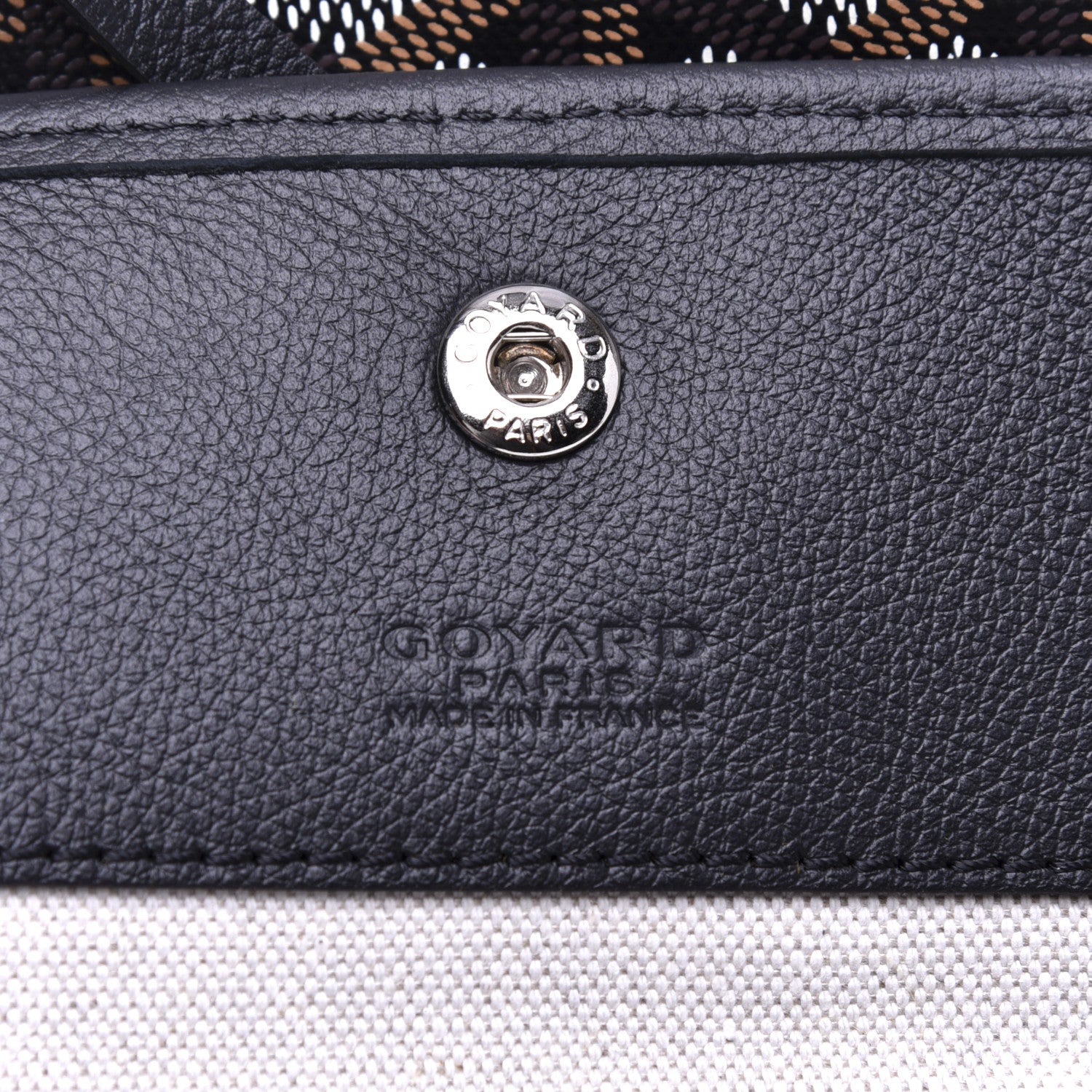 Goyard Goyardine Saint Louis PM Black 8 of 9