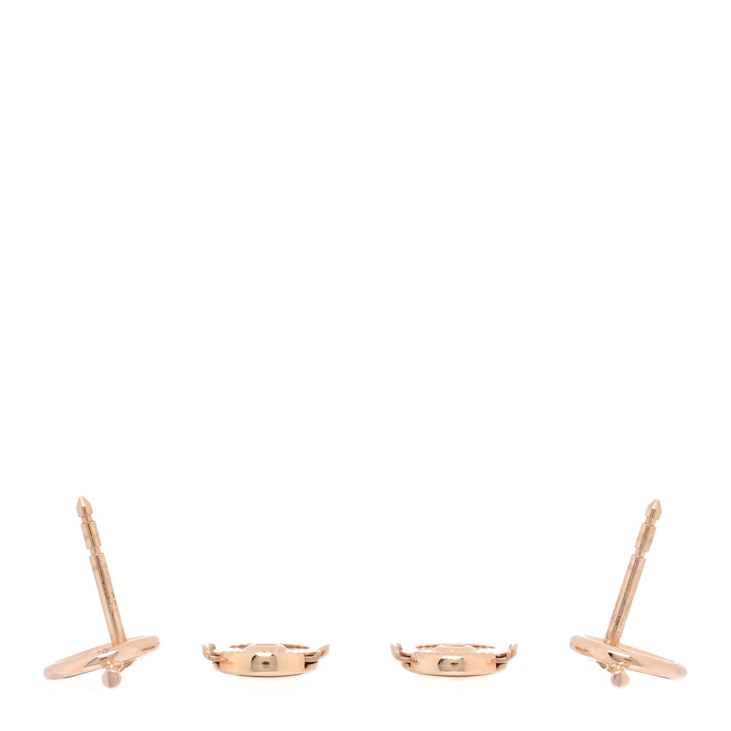 18K Rose Gold PM Echappee Earrings