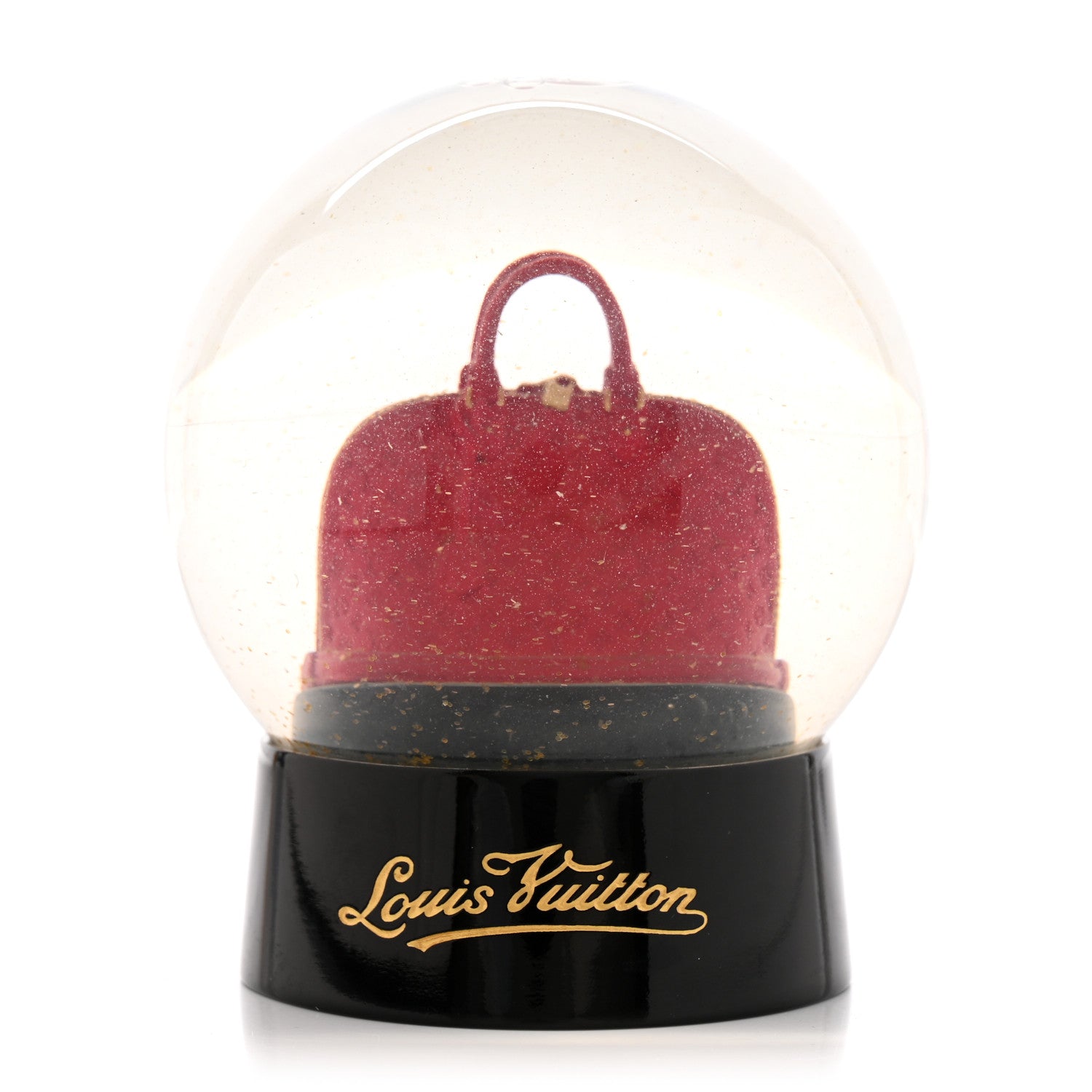 Louis Vuitton Alma Snow Globe Boule A Neige Rouge 1 of 5