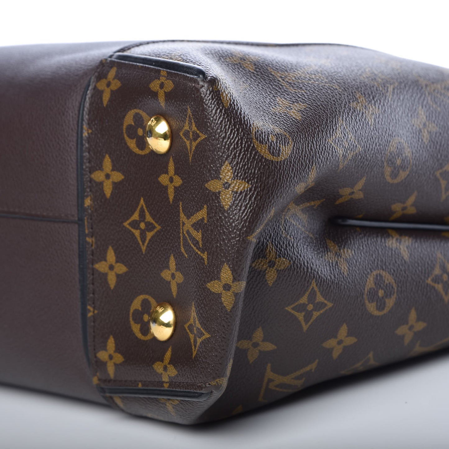 Veau Cachemire Monogram Tote W PM Chocolate
