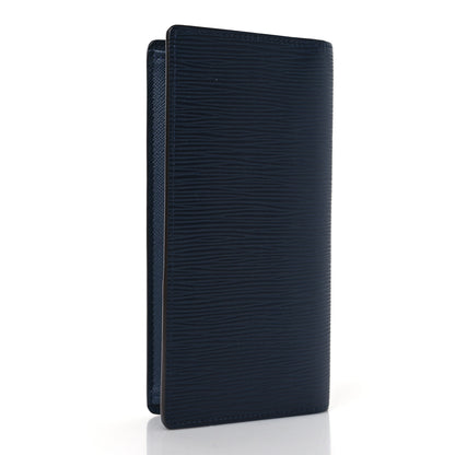 Louis Vuitton Epi Brazza Wallet Navy 3 of 6