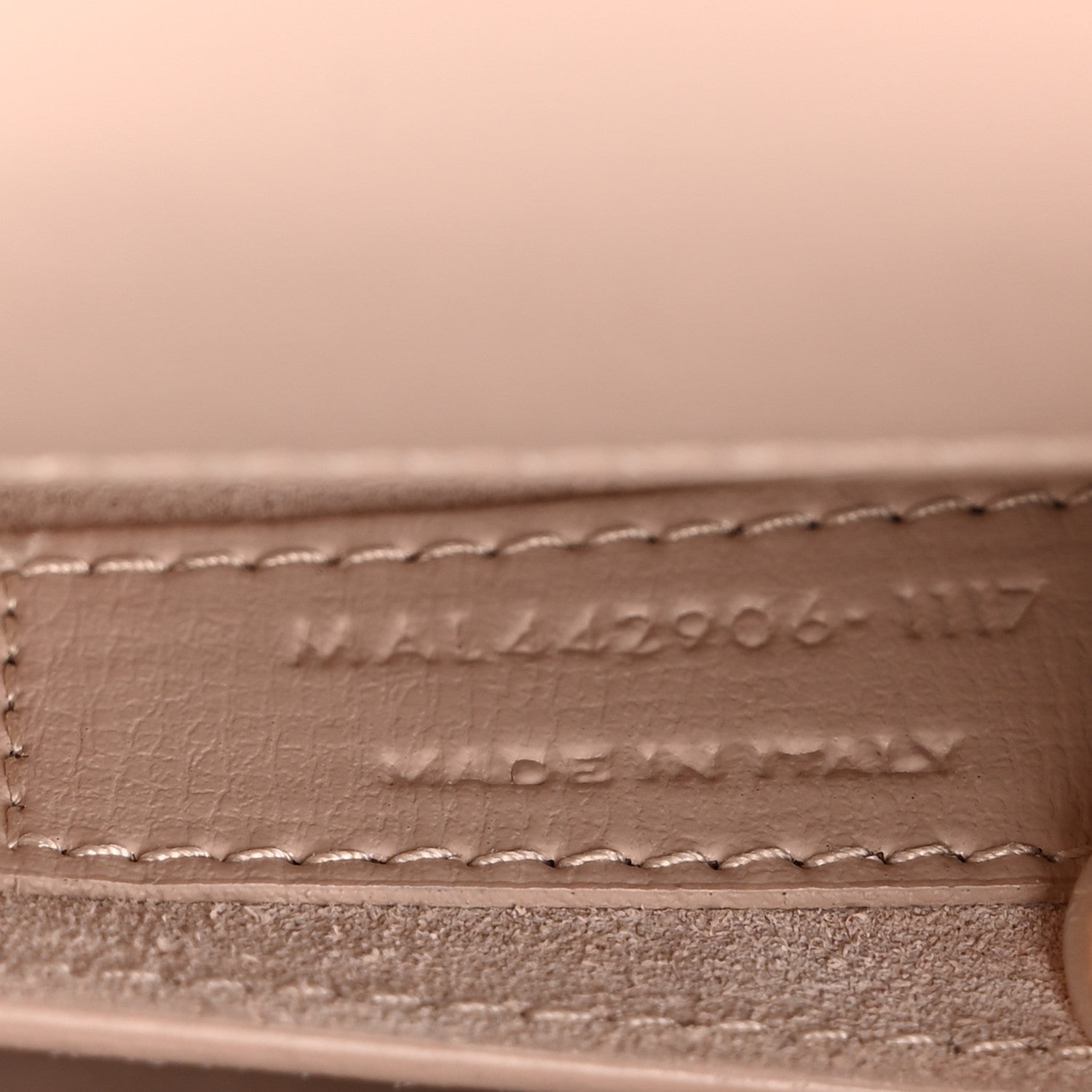 Saint Laurent Calfskin Medium Monogram Sunset Marble Pink 8 of 12
