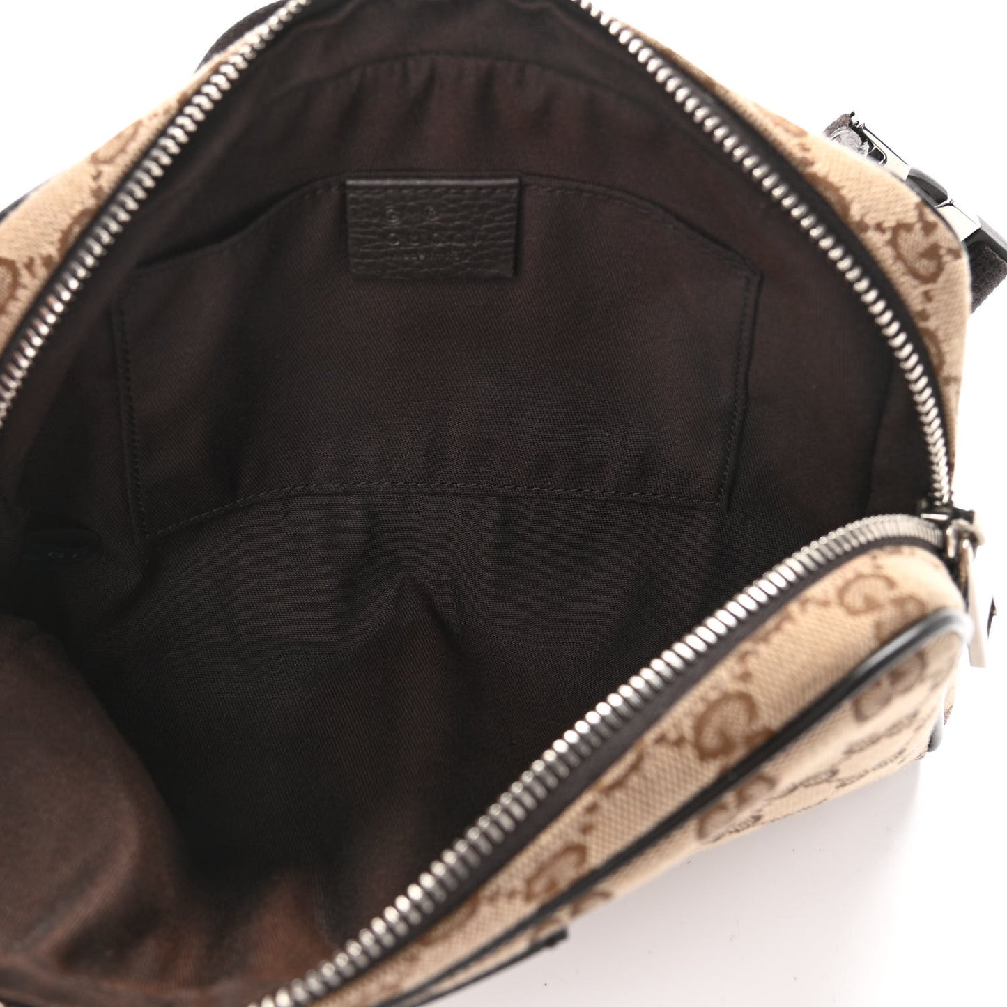 Monogram Belt Bag Dark Brown