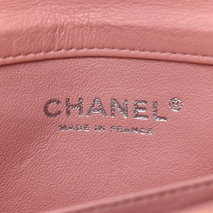Chanel Patent Calfskin Quilted Mini Rectangular Flap Light Pink 5 of 13