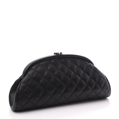 Chanel Caviar Quilted Timeless Clutch Black 2 of 9