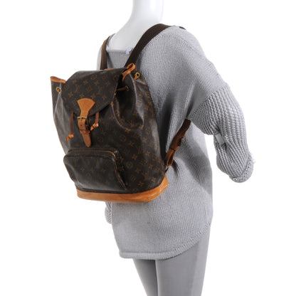 Louis Vuitton Monogram Montsouris GM Backpack 2 of 7