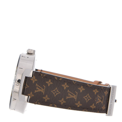 Louis Vuitton Stainless Steel Monogram Tambour Horizon 42mm Smartwatch 4 of 13