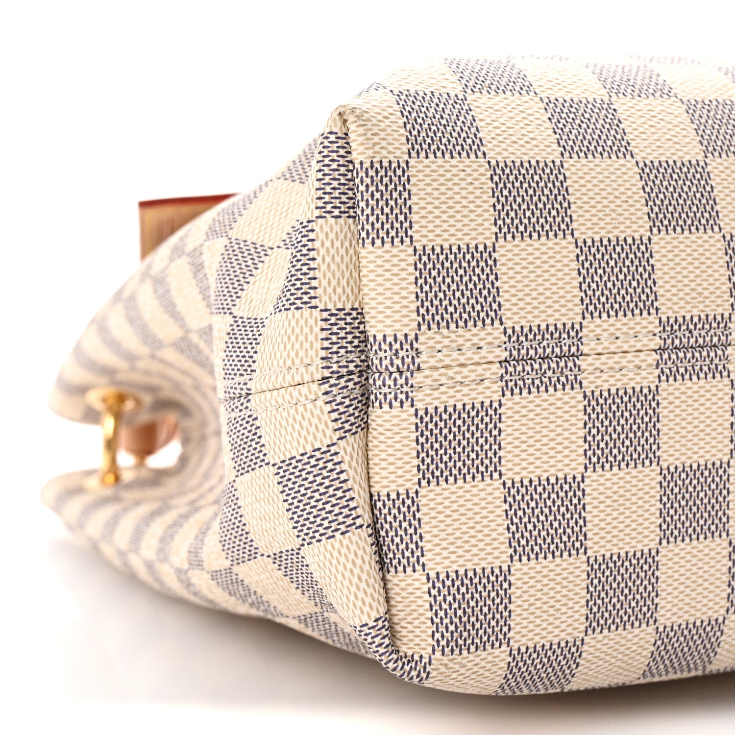 Louis Vuitton Damier Azur Graceful PM Rose Ballerine 8 of 9