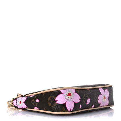 Louis Vuitton LV X TM Monogram Pochette Accessories Sakura Brown 4 of 10