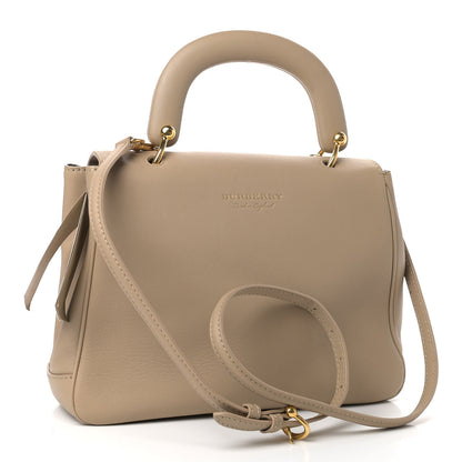 Burberry Trench Calfskin Medium DK88 Top Handle Bag Honey 3 of 11