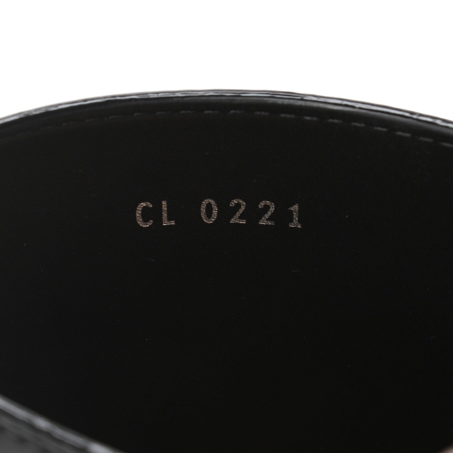 Calfskin Patent Monogram Cottage Clog Mules 41 Black
