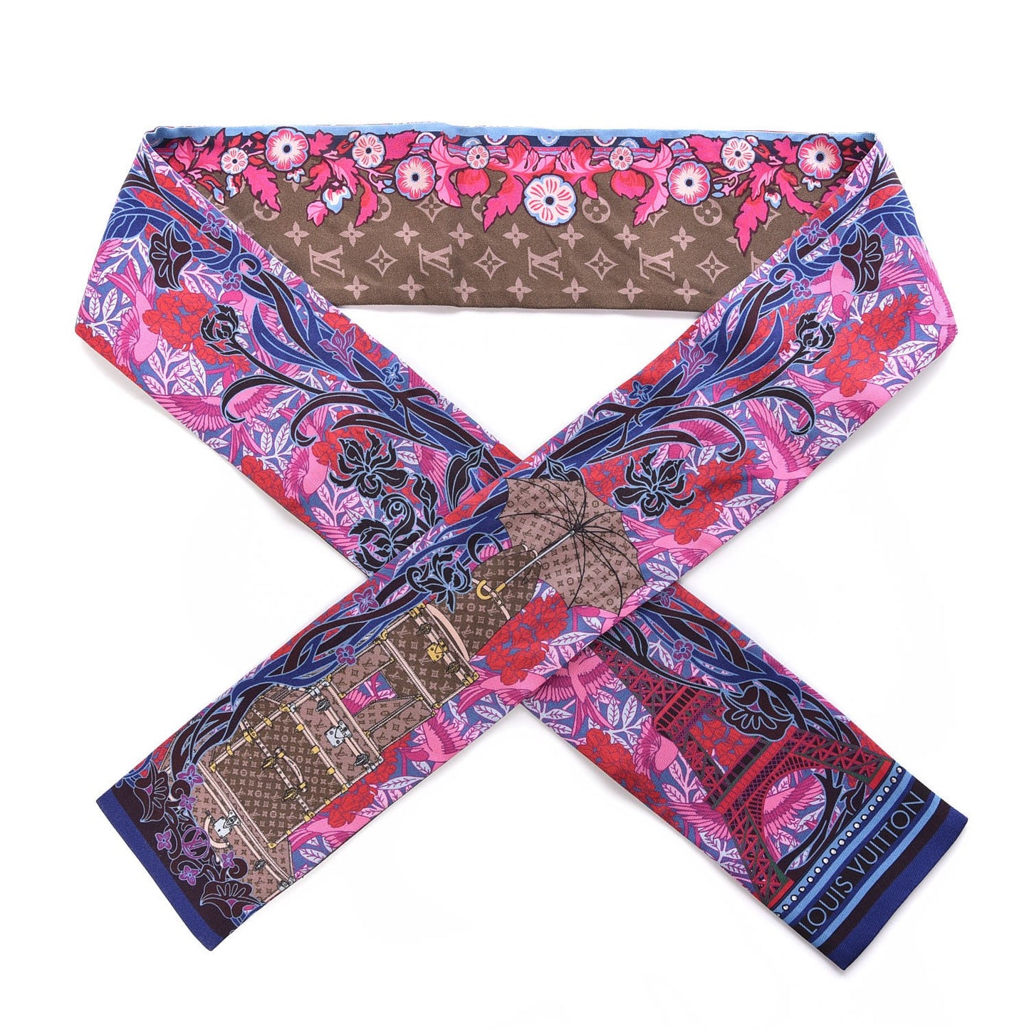 Silk Louis A Paris Bandeau Fuchsia