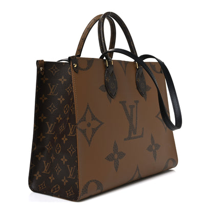 Louis Vuitton Reverse Monogram Giant Onthego MM 3 of 9
