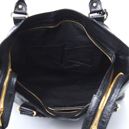 Balenciaga Agneau Giant 12 Gold Hardware Velo Black 5 of 9
