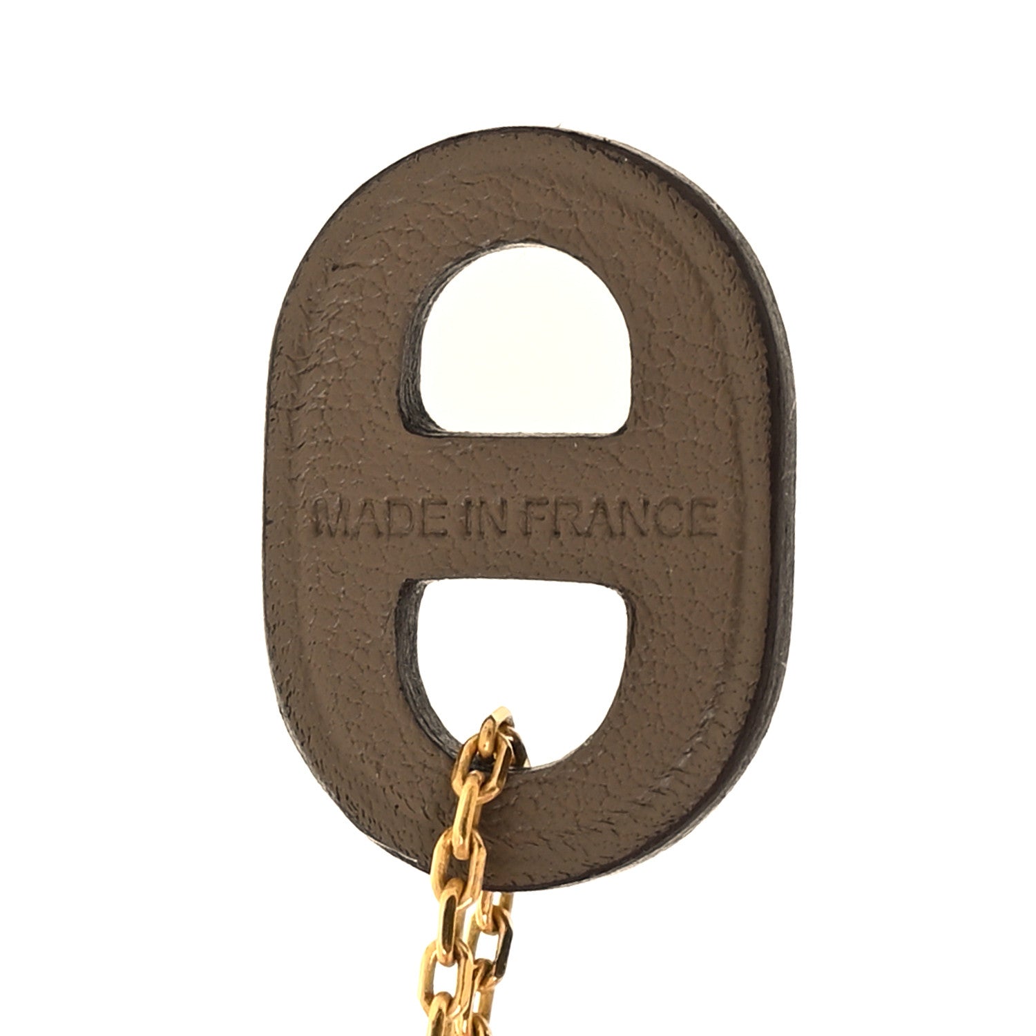 Hermes Swift O'Maillon Pendant Necklace Etoupe 5 of 7