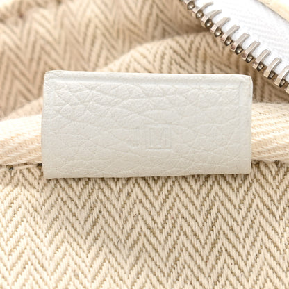 Hermes Taurillon Clemence Victoria II 35 White 7 of 14
