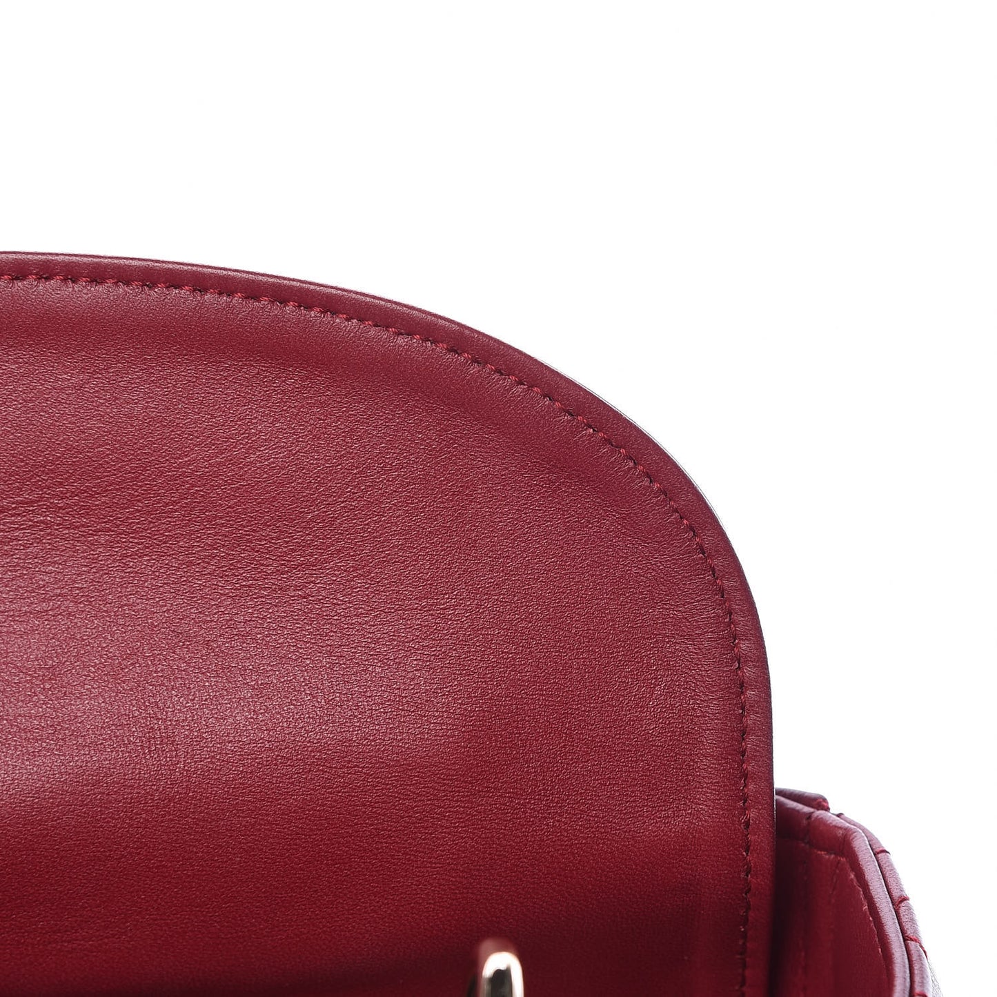 Lambskin Cannage Small My Lady Dior Red