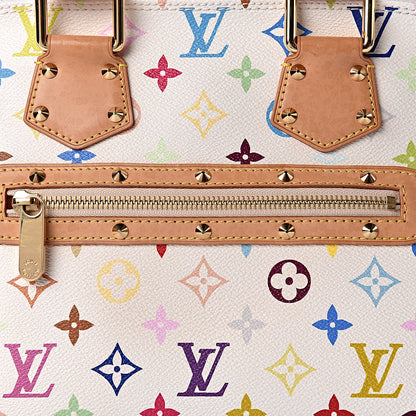 Louis Vuitton Monogram Multicolor Alma White 12 of 12