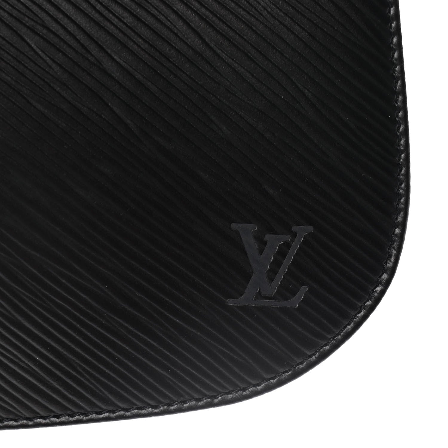 Louis Vuitton Epi Demi Lune Pochette Black 7 of 11