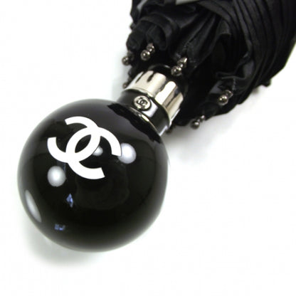 Chanel Camellia Umbrella Black/White 5 of 6