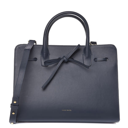 Mansur Gavriel Calfskin Sun Bag Blu 1 of 8