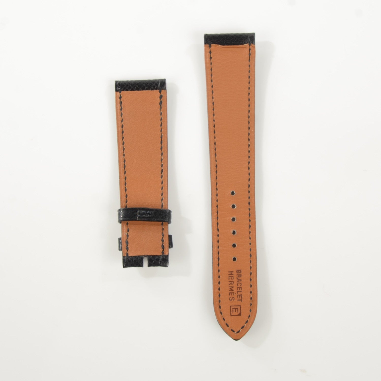 Hermes Epsom Watch Strap Black 3 of 4