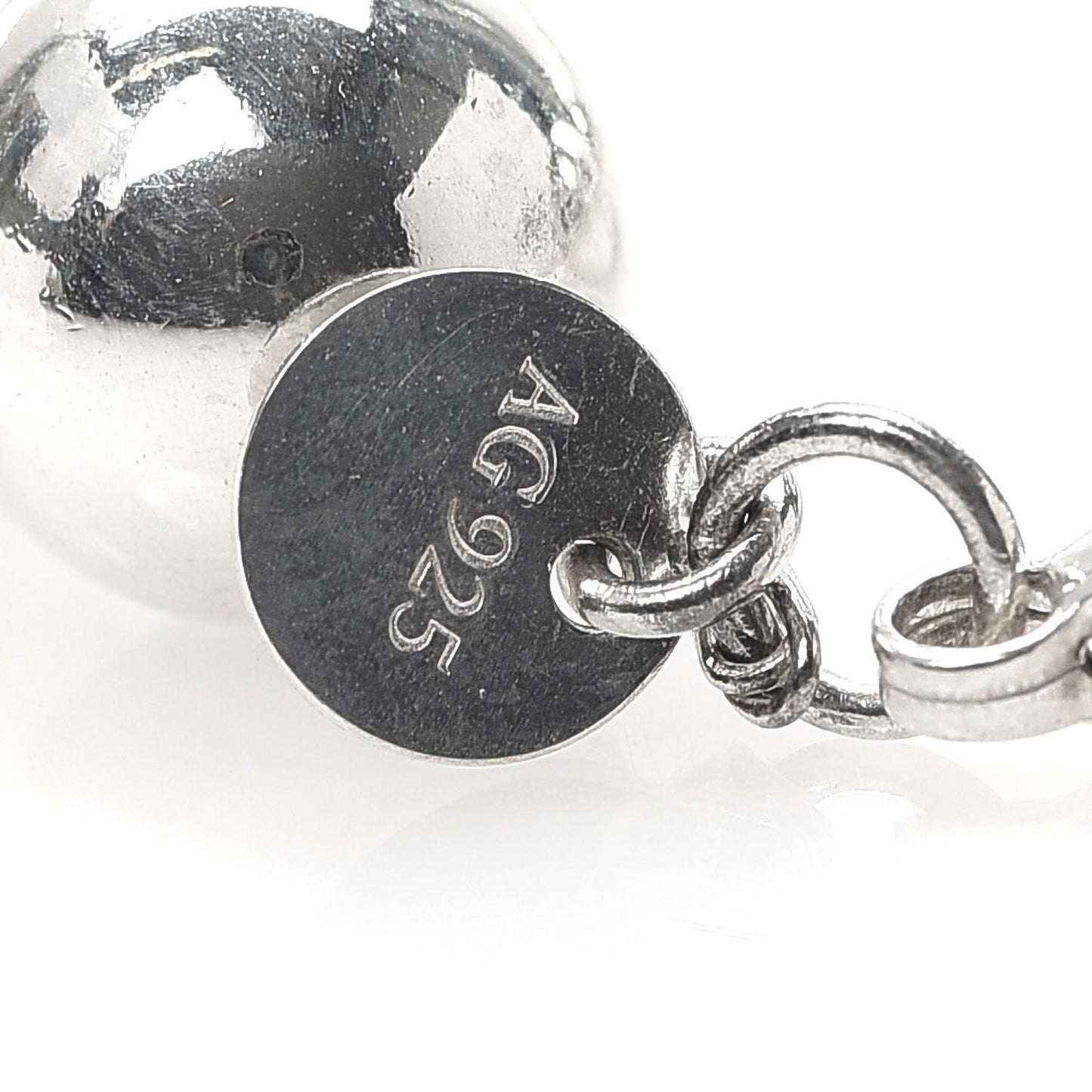 Sterling Silver 10mm HardWear Ball Bracelet