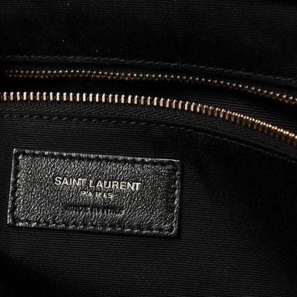 Saint Laurent Lambskin Quilted Maxi Icare Shopping Tote  Rouge Cabernet 7 of 10