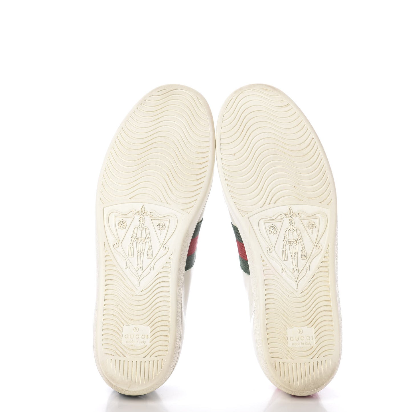 Calfskin Ayers Web Bee Embroidered Womens Ace Sneakers 40 White