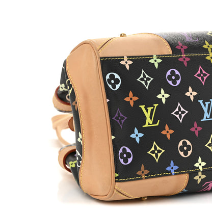 Louis Vuitton Monogram Multicolor Claudia Black 8 of 9