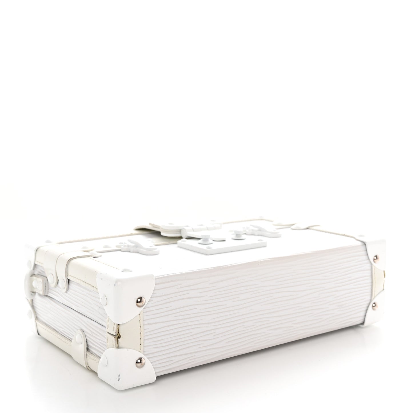 Epi Monochrome Petite Malle White