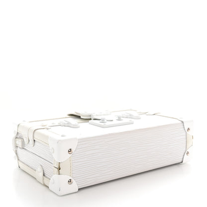 Louis Vuitton Epi Monochrome Petite Malle White 4 of 16