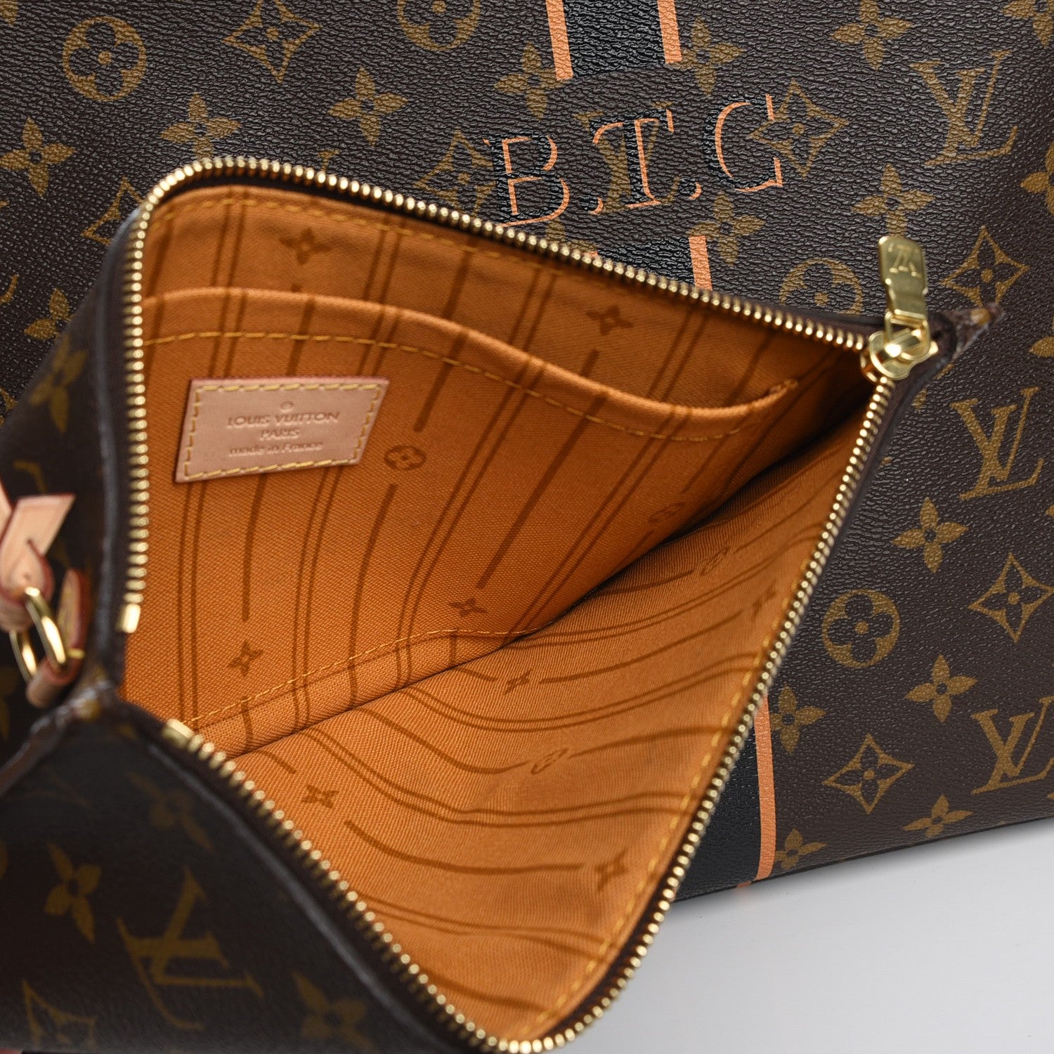 Louis Vuitton Monogram My LV Heritage Neverfull GM Orange Black 8 of 8