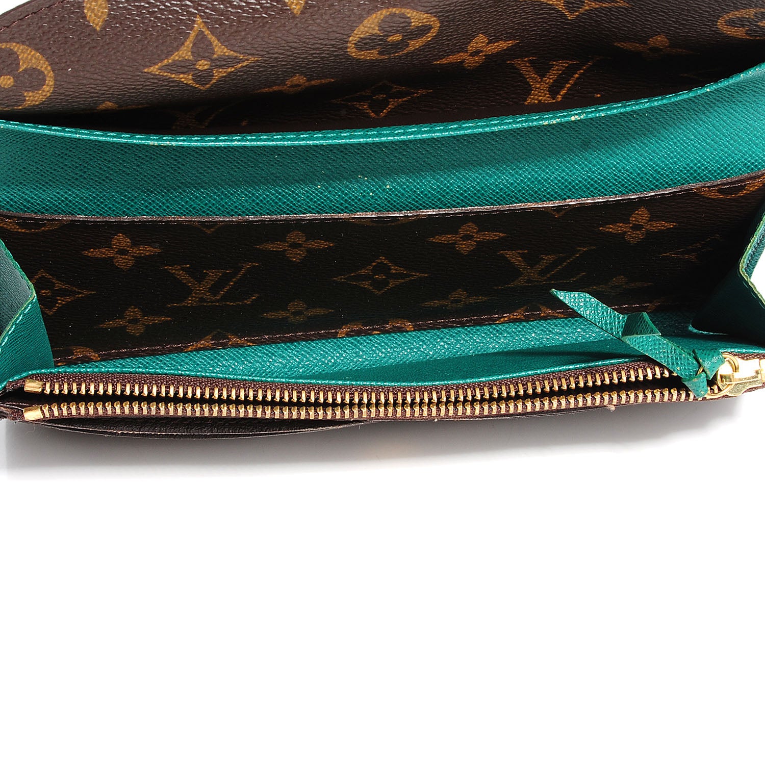 Louis Vuitton Monogram Emilie Wallet Vert 7 of 7