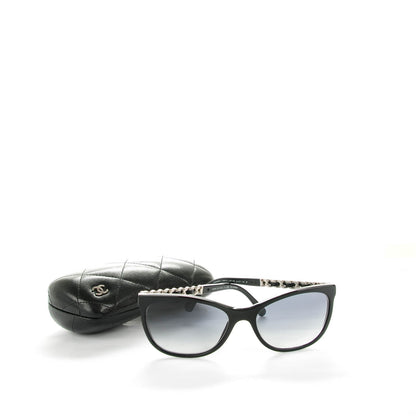 Chanel Cat Eye Chain Polarized Sunglasses 5260-Q Black 7 of 7