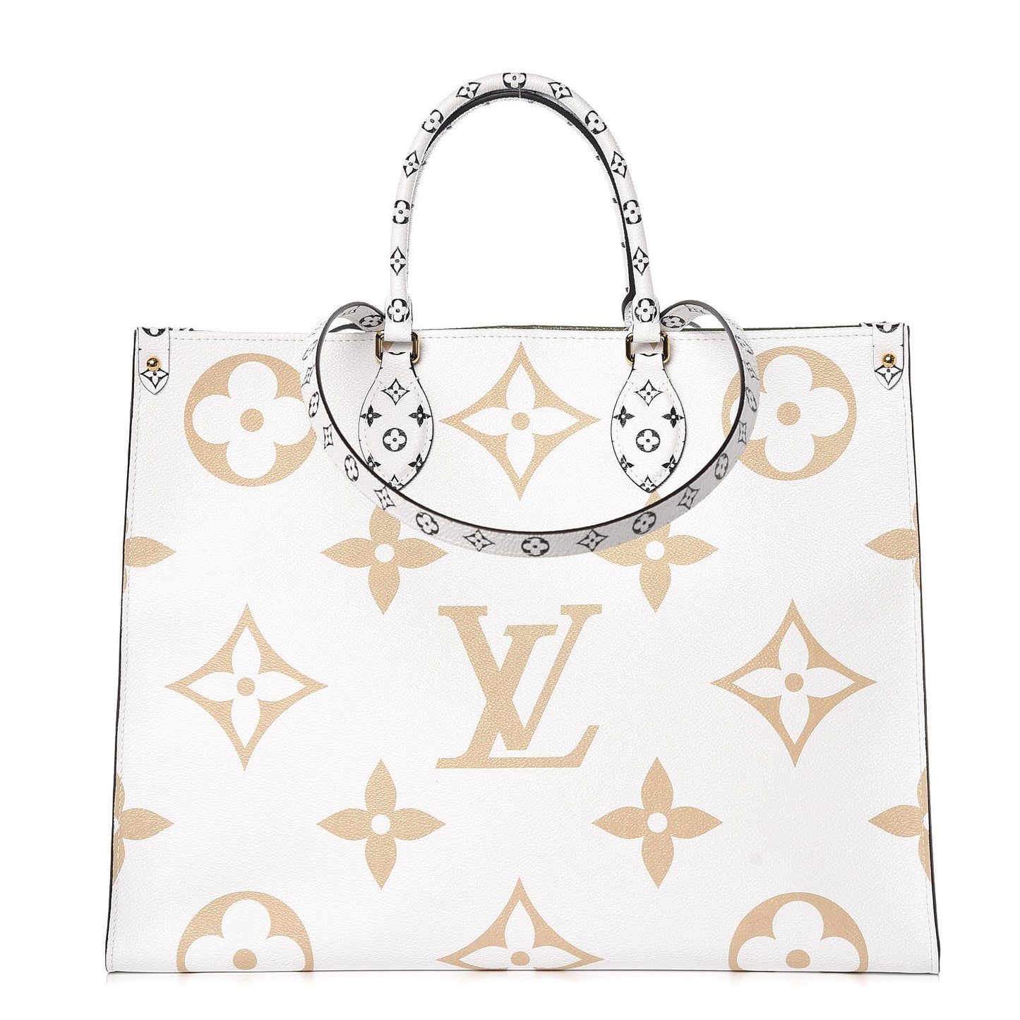 Monogram Giant Onthego GM Kaki Beige