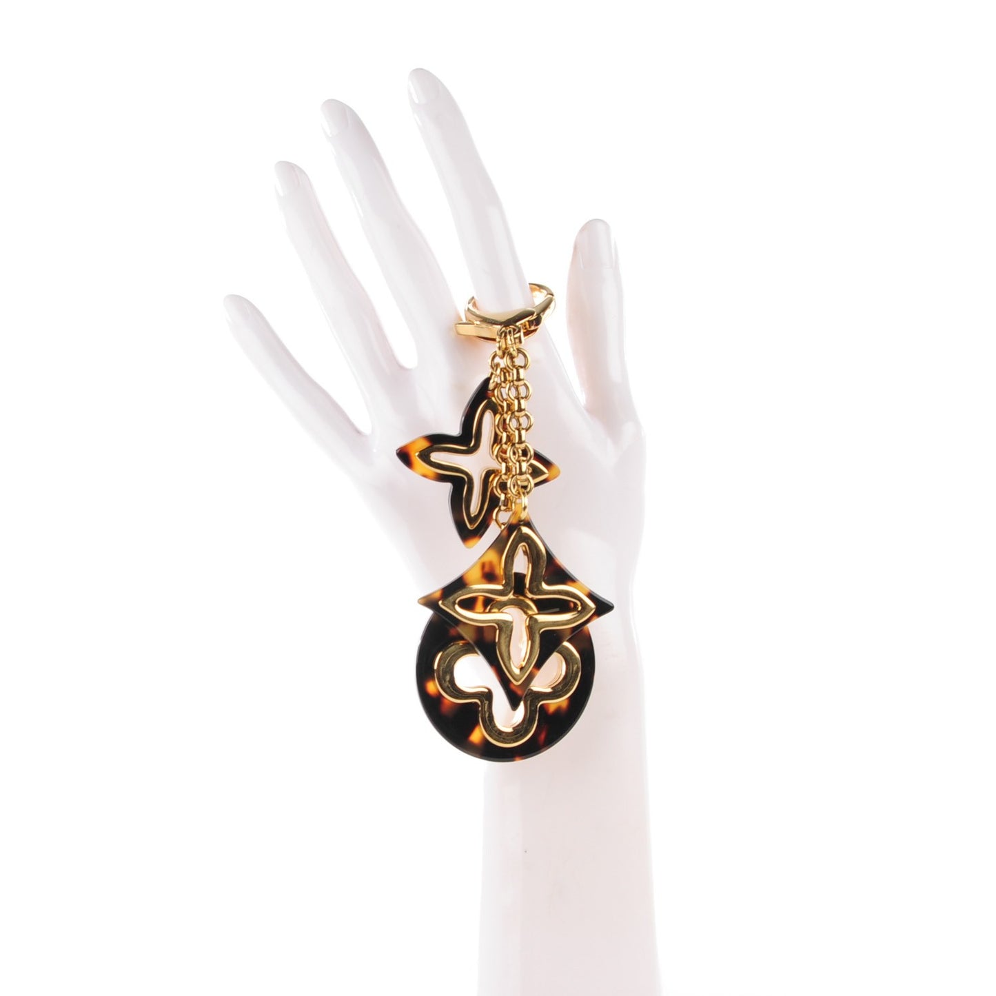 Insolence Bag Charm Ecaille