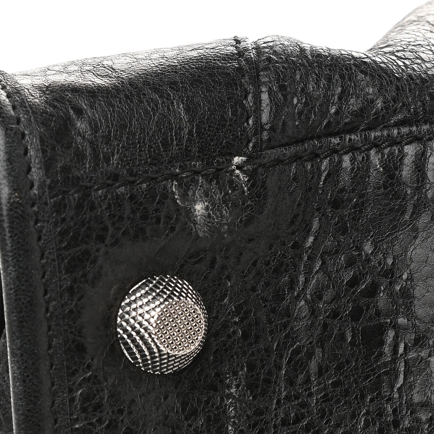 Balenciaga Agneau Giant 12 Silver Hardware Work Black 10 of 11