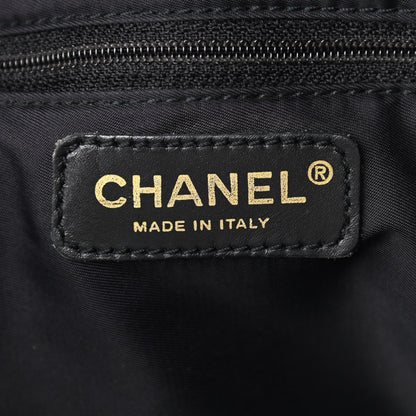 Chanel Nylon Medium Travel Tote Black 6 of 15