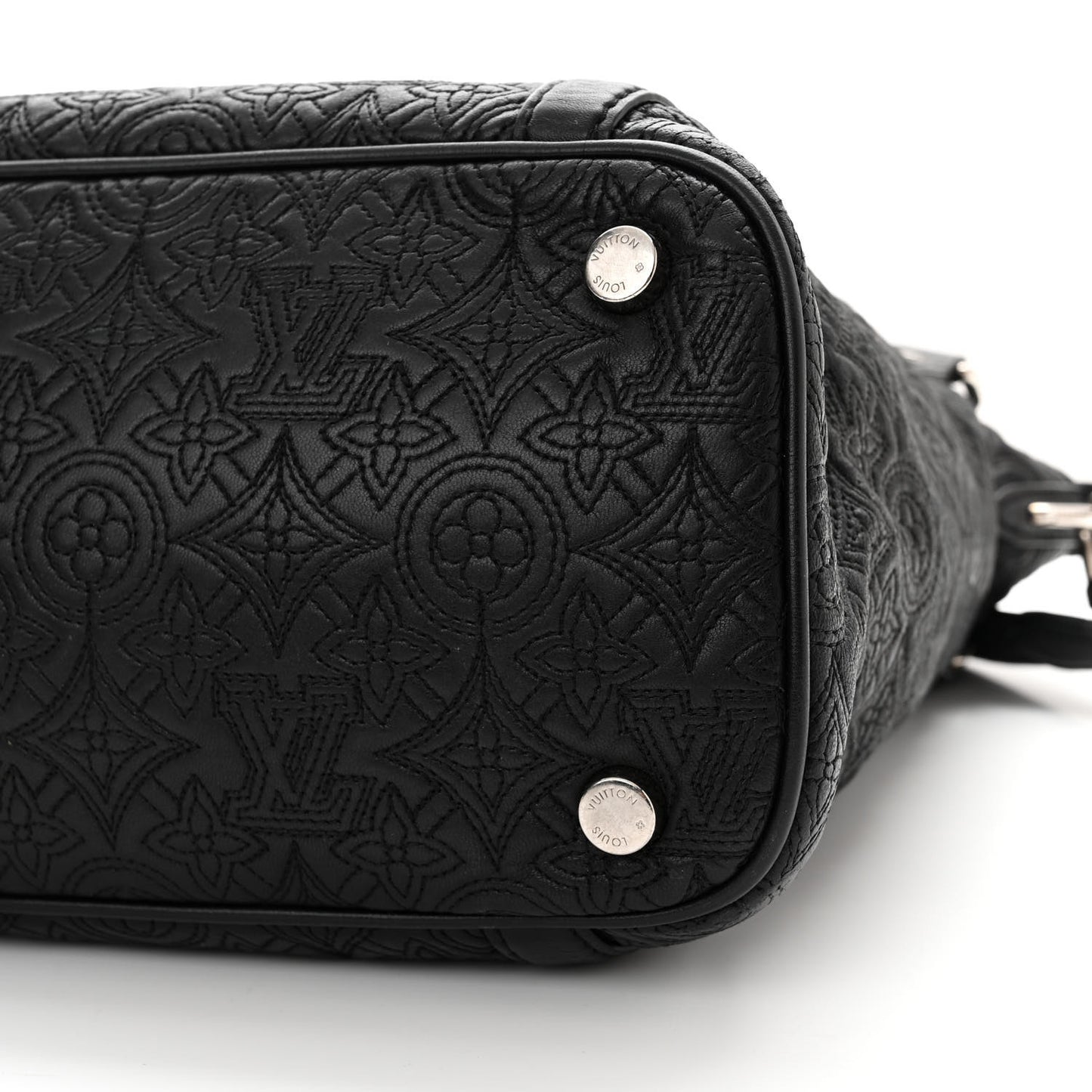 Monogram Lambskin Antheia Ixia PM Black