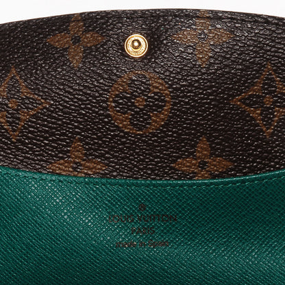 Louis Vuitton Monogram Emilie Wallet Vert 7 of 8