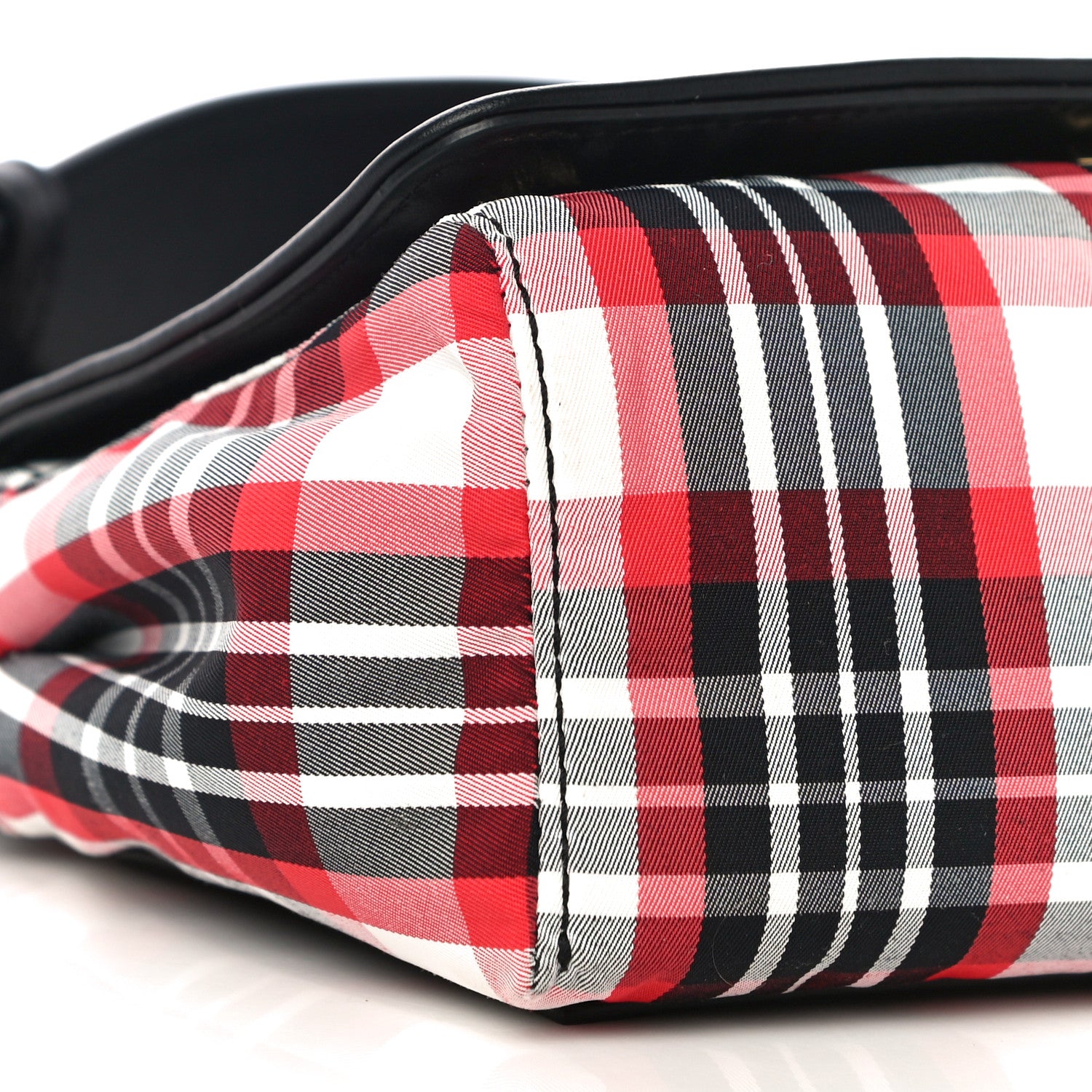 Burberry Nylon Hackberry Crossbody Bag Red Black White 9 of 10