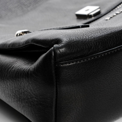 Givenchy Pebbled Calfskin Small Pandora Pure Flap Bag Black 6 of 8