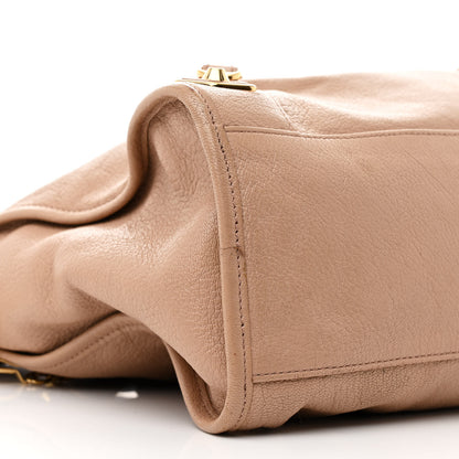 Balenciaga Chevre Gold Metallic Edge Hardware City Rose Des Sables 10 of 13