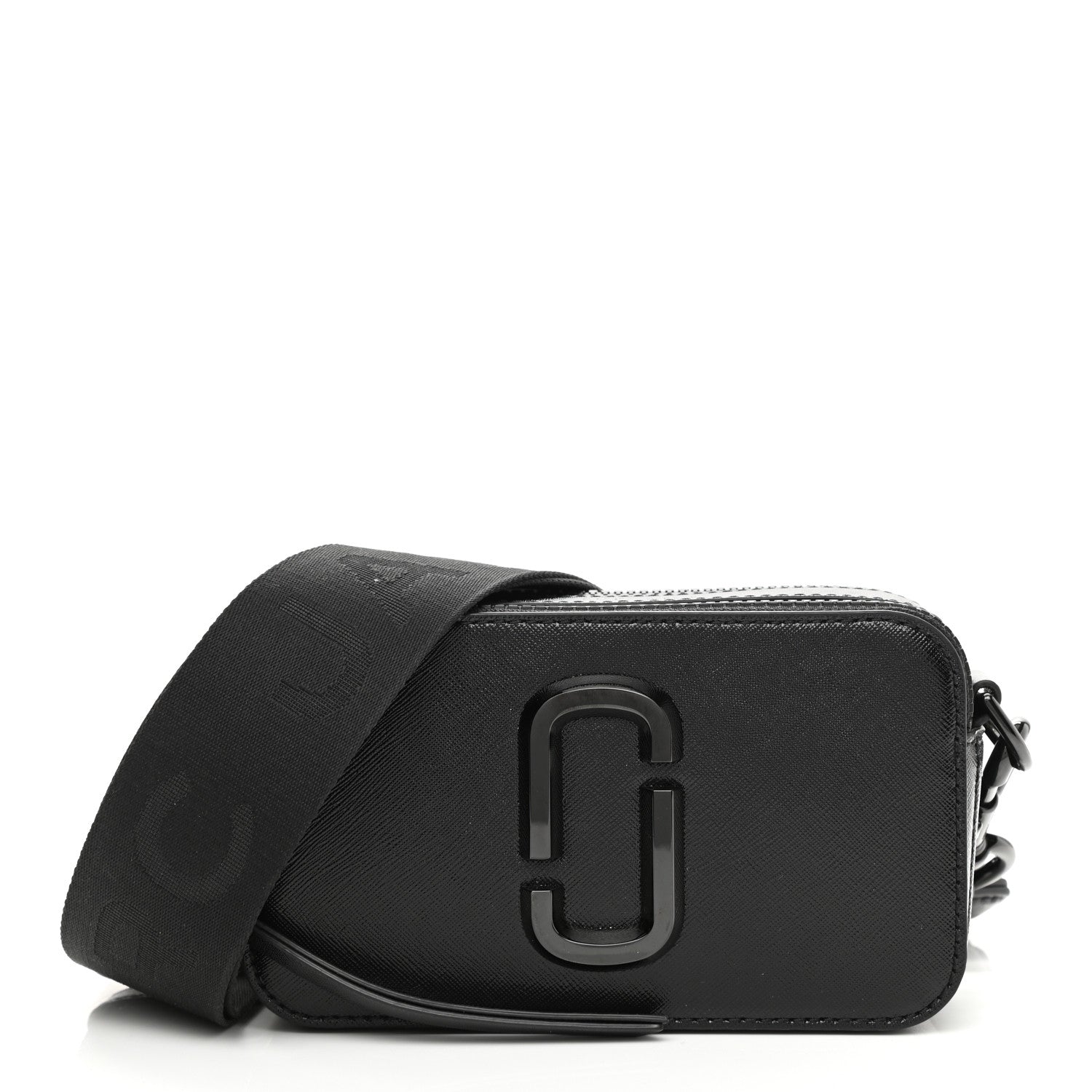 Marc Jacobs Saffiano Snapshot Camera Bag Black 1 of 9